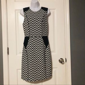 Black and white dress from H and M